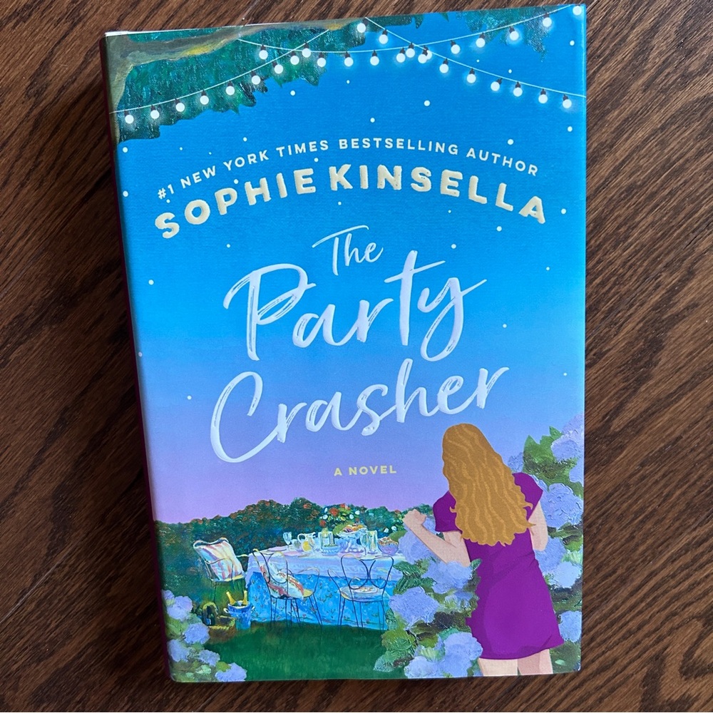 4 books for $16 - THE PARTY CRASHER by Sophie Kinsella - Hardcover